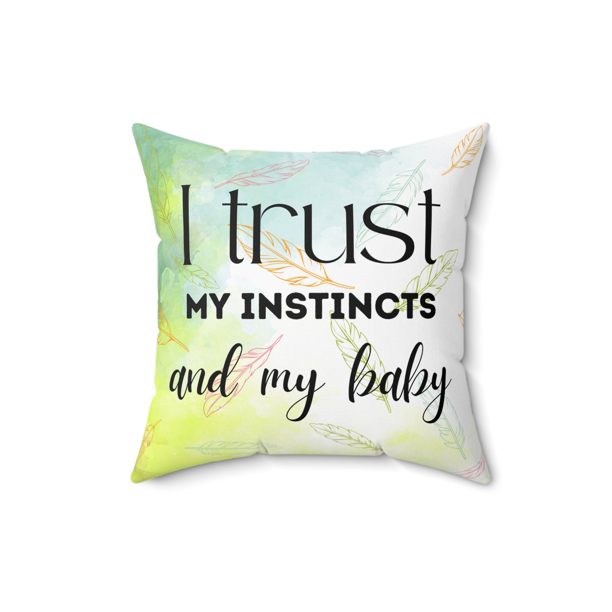 affirmation pillow hypnobirthing