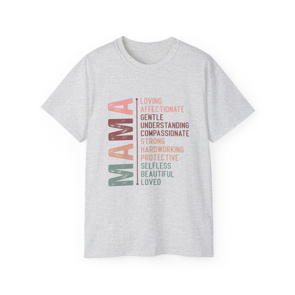 Camiseta de algodón ultra suave Mama 