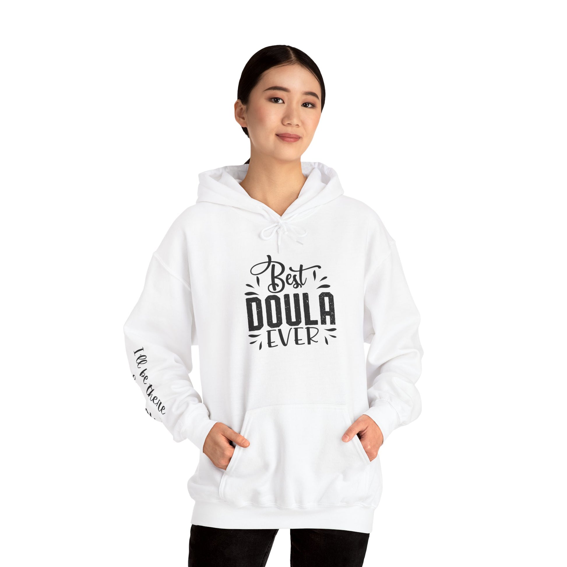 Hoodie for a Doula white