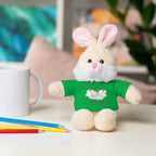 Personalized Stuffed Animals with Tee | different colors and animals available