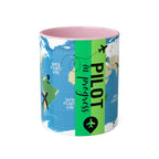 Tazas con acento personalizado, 11 oz, pedido personalizado