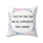 Birth Affirmation Pillow for Birthing Space