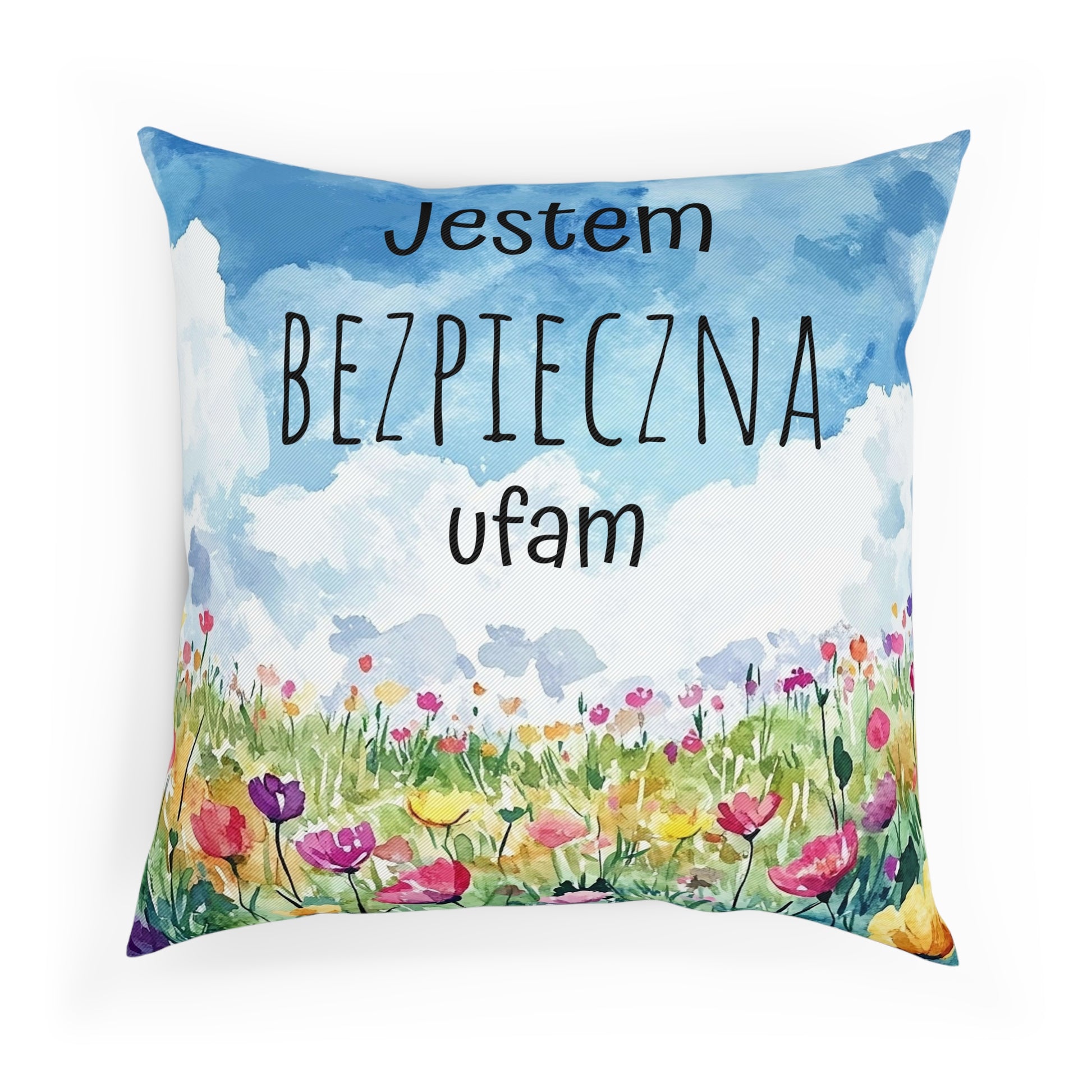 poduszka porodowa z afirmacjami