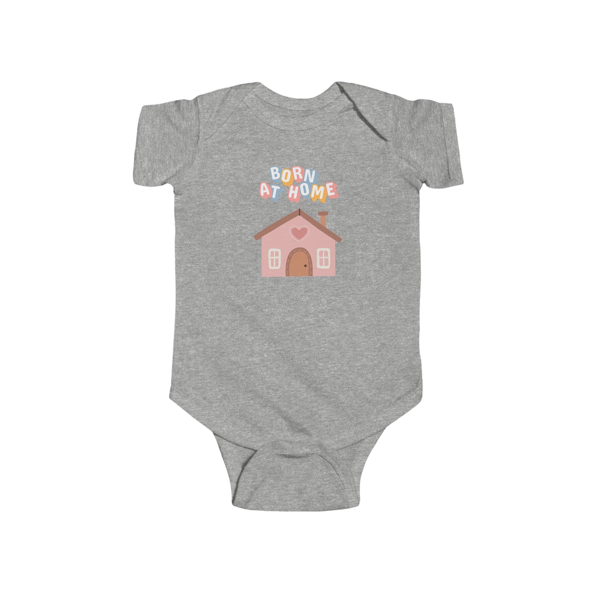 Nacido en casa | Body infantil de punto fino