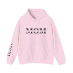 Sudadera con capucha personalizada Blessed Mom con los nombres de tus hijos (disponible en diferentes colores) 