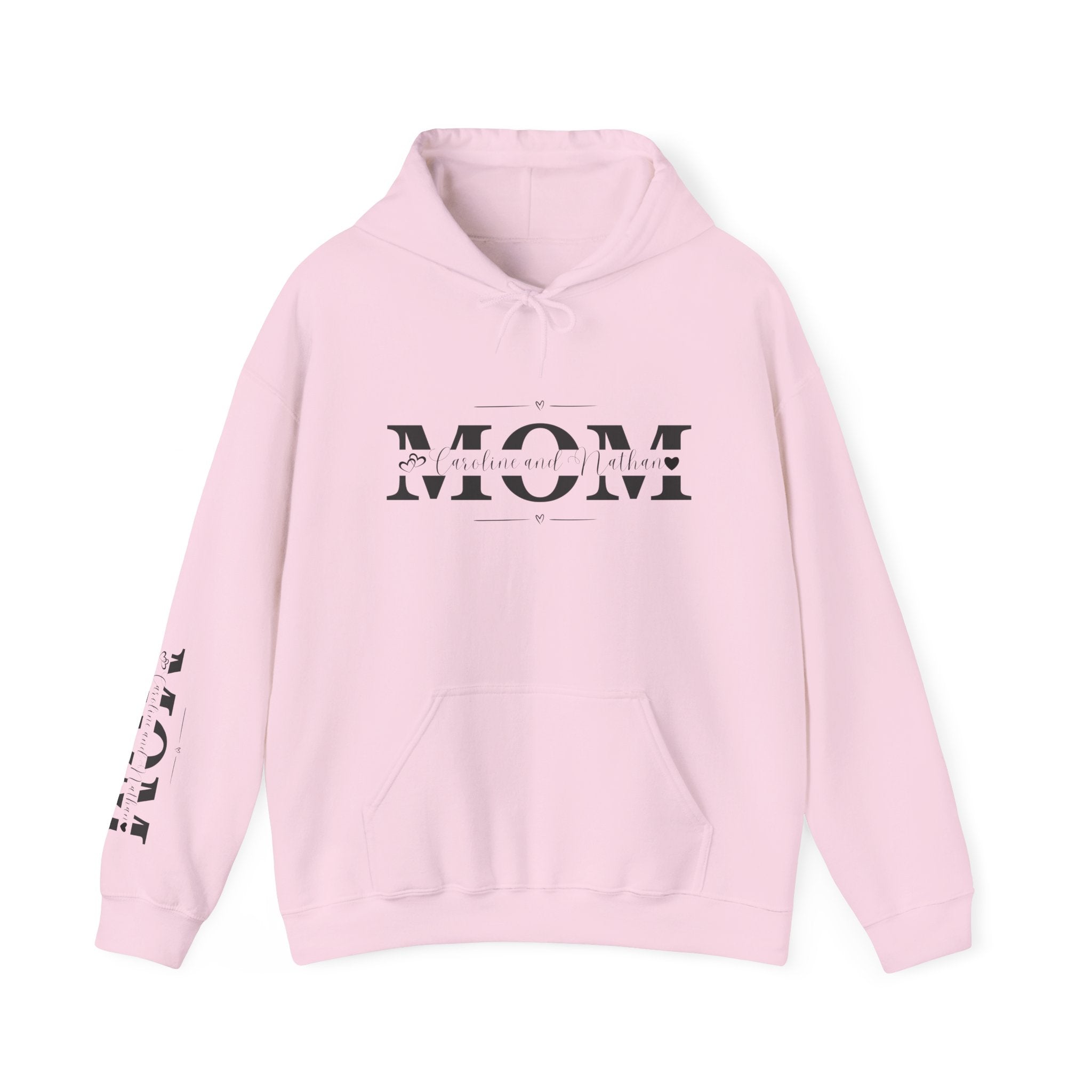Personalized Blessed Mom Hoodie with your kids names - different colors available