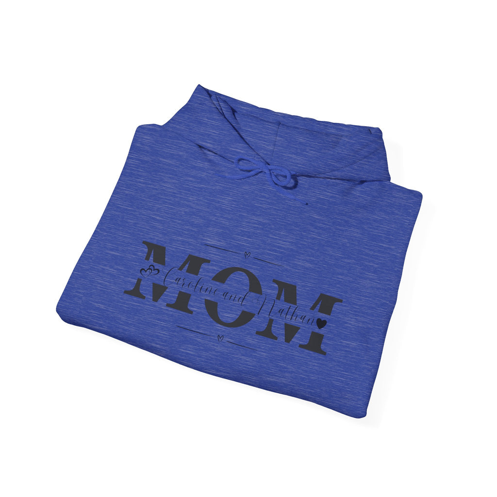 Personalized Blessed Mom Hoodie with your kids names - different colors available