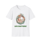 Pro-life T-Shirt white with baby