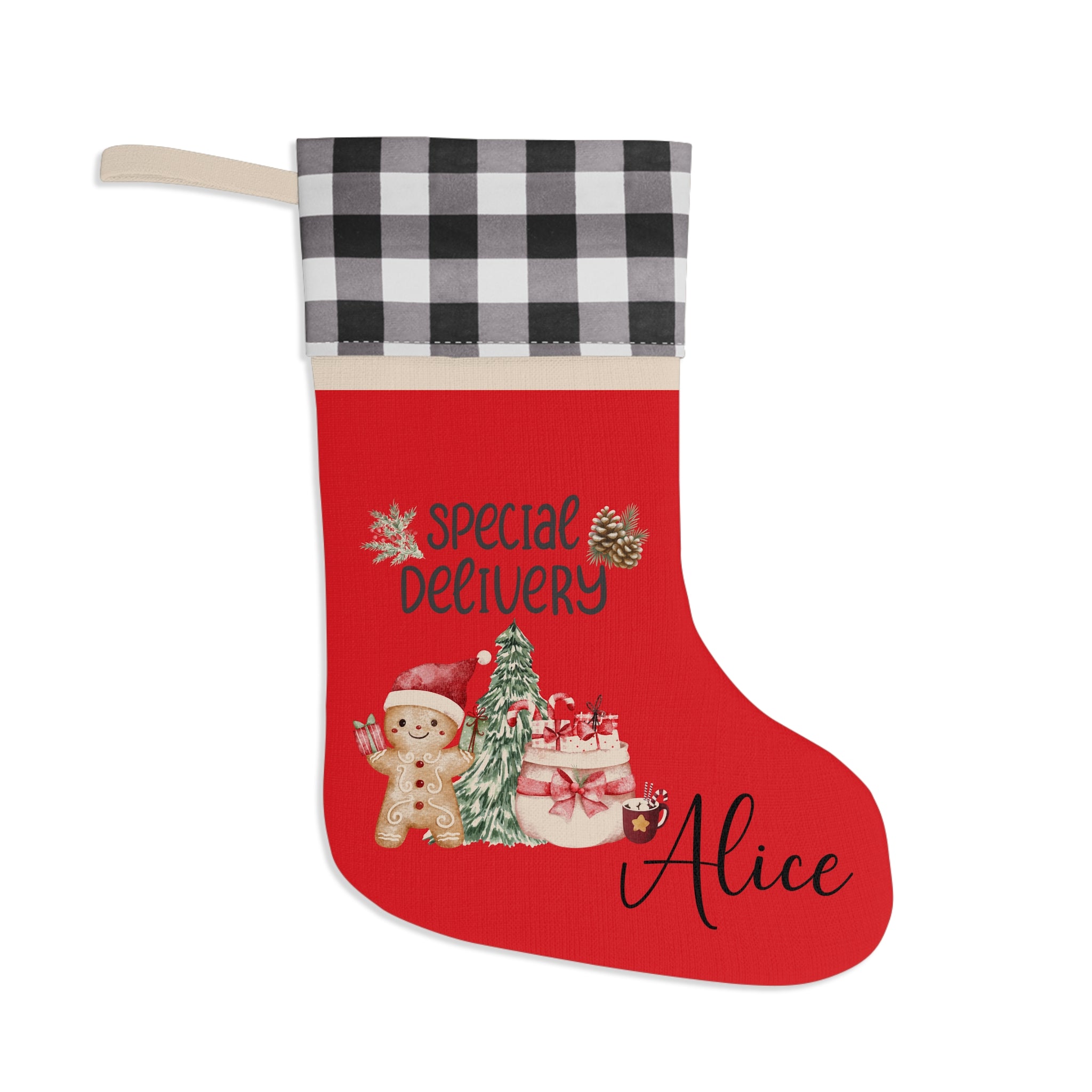 Personalized Christmas Stocking with a Name