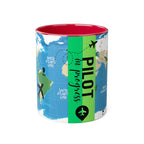 Tazas con acento personalizado, 11 oz, pedido personalizado