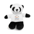 Personalized Stuffed Animals with Tee | different colors and animals available