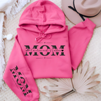 Sudadera con capucha personalizada Blessed Mom con los nombres de tus hijos (disponible en diferentes colores) 