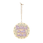 Affirmation Wood Sign