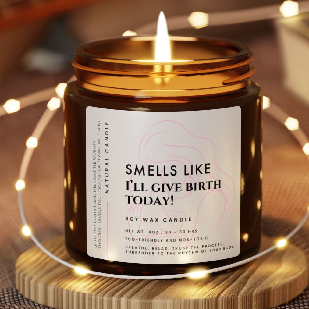 candle for a birth time, homebirth, hypnobirth