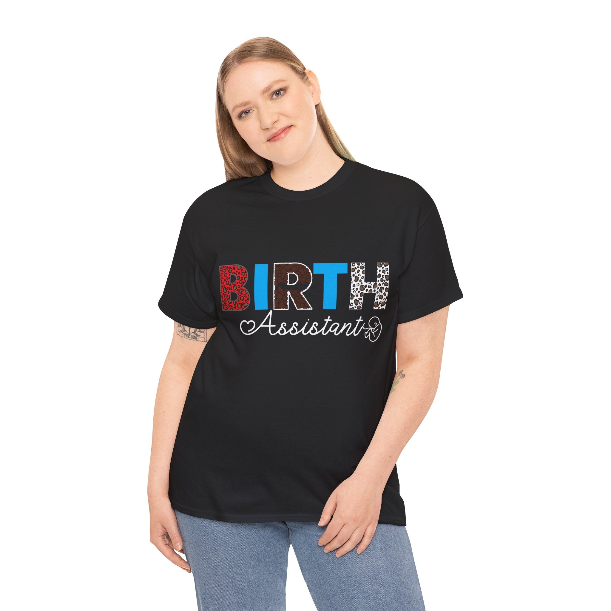Birth Assistant Heavy Cotton Tee