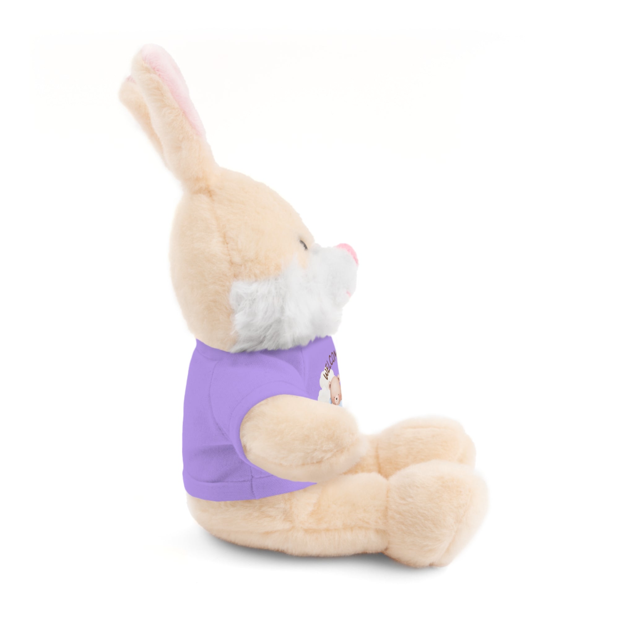 Personalized Stuffed Animals with Tee | different colors and animals available