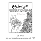 kolorowanki pdf afirmacje ciąża poród