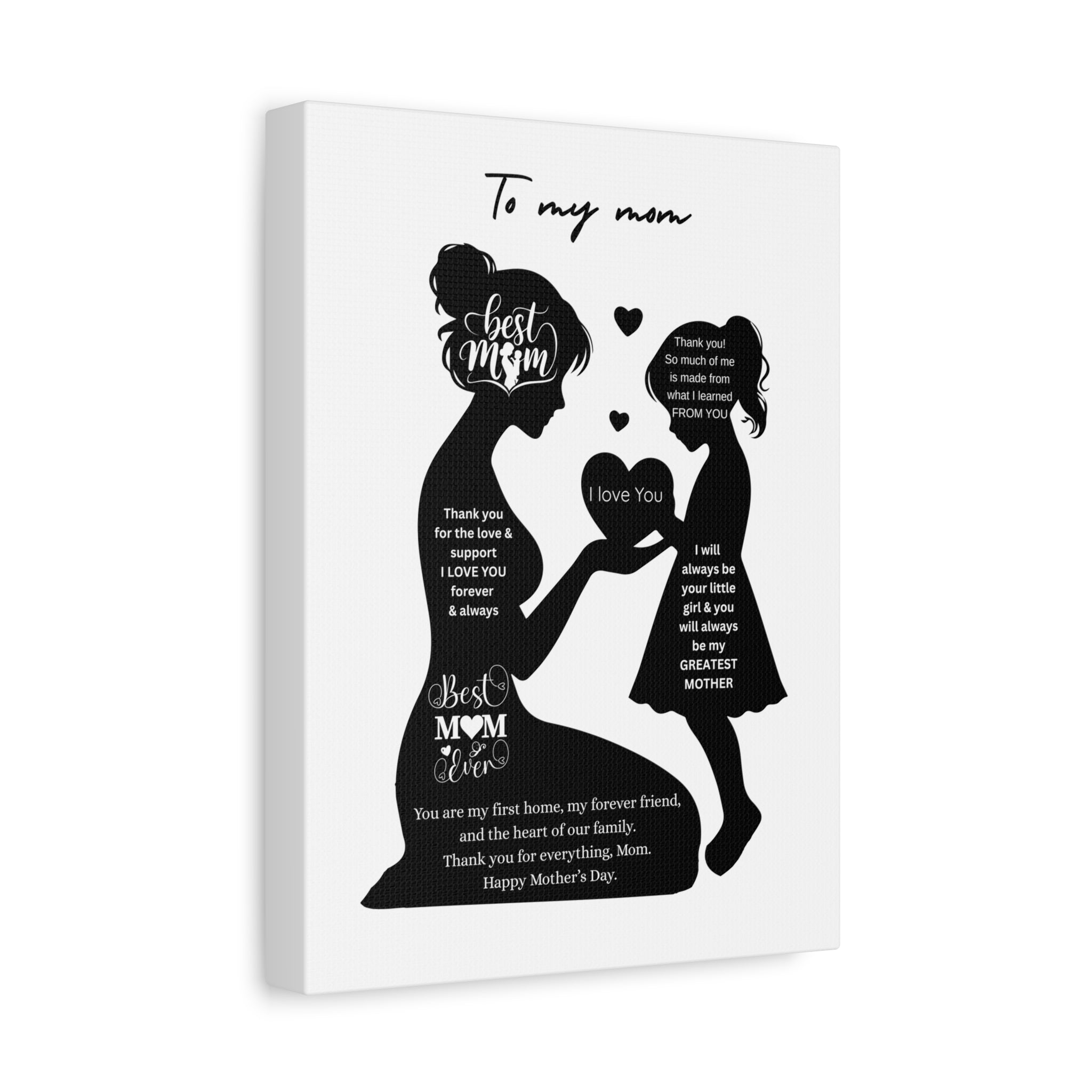Canvas Print for Mother's Day