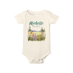 Personalized Onesie with a Name and Date