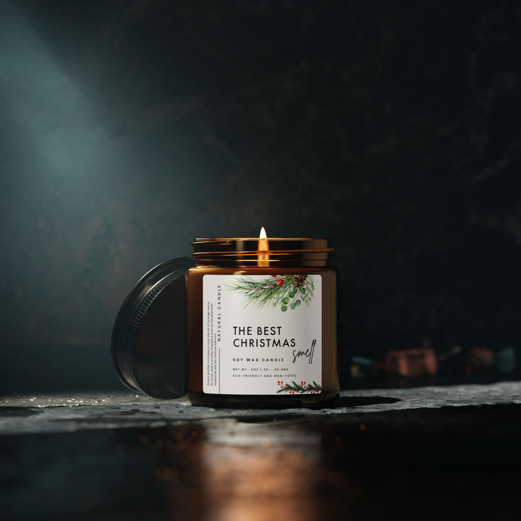 the best christmas smell natural candle simple gift