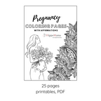 pregnancy affirmations booklet to color