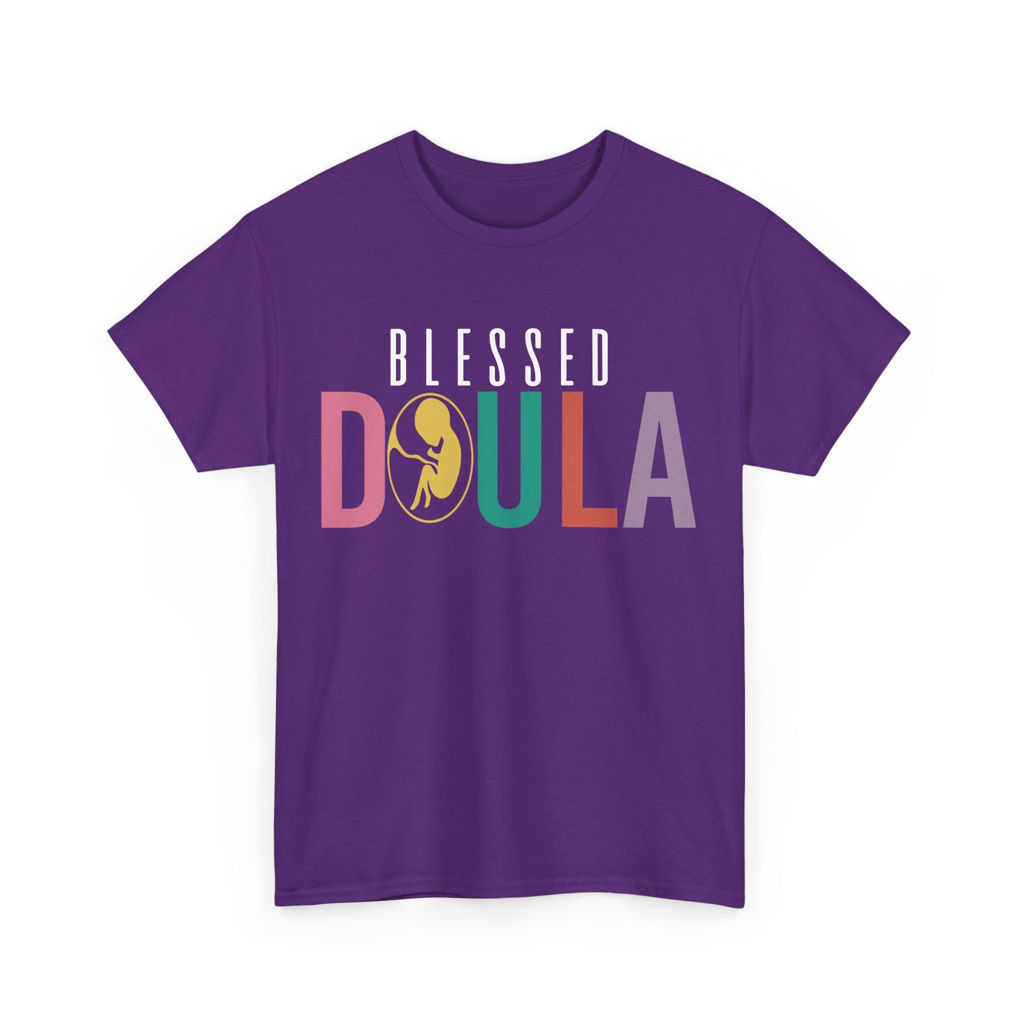 Blessed Doula Heavy Cotton Tee