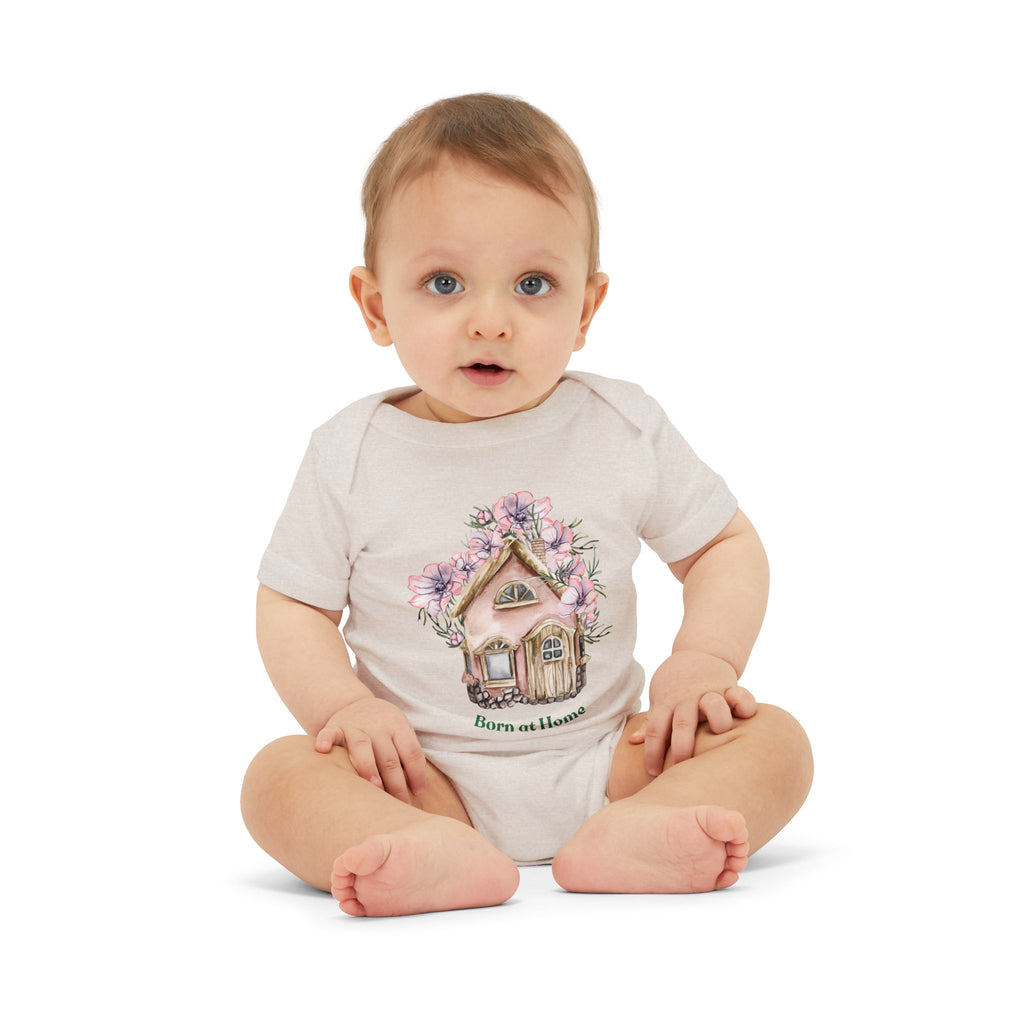 Born at Home Infant Jersey One Piece Bodysuit