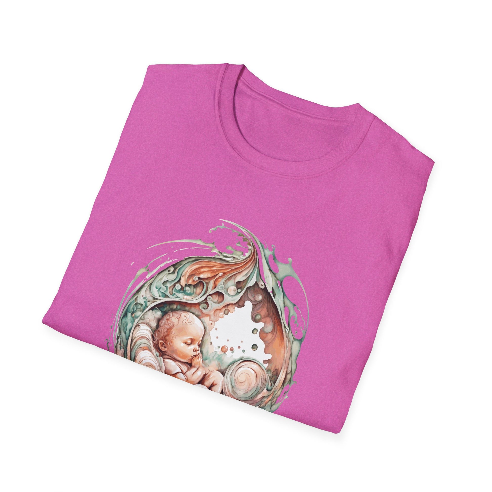 ¡La vida importa! Camiseta Softstyle Pro-vida disponible en varios colores. 
