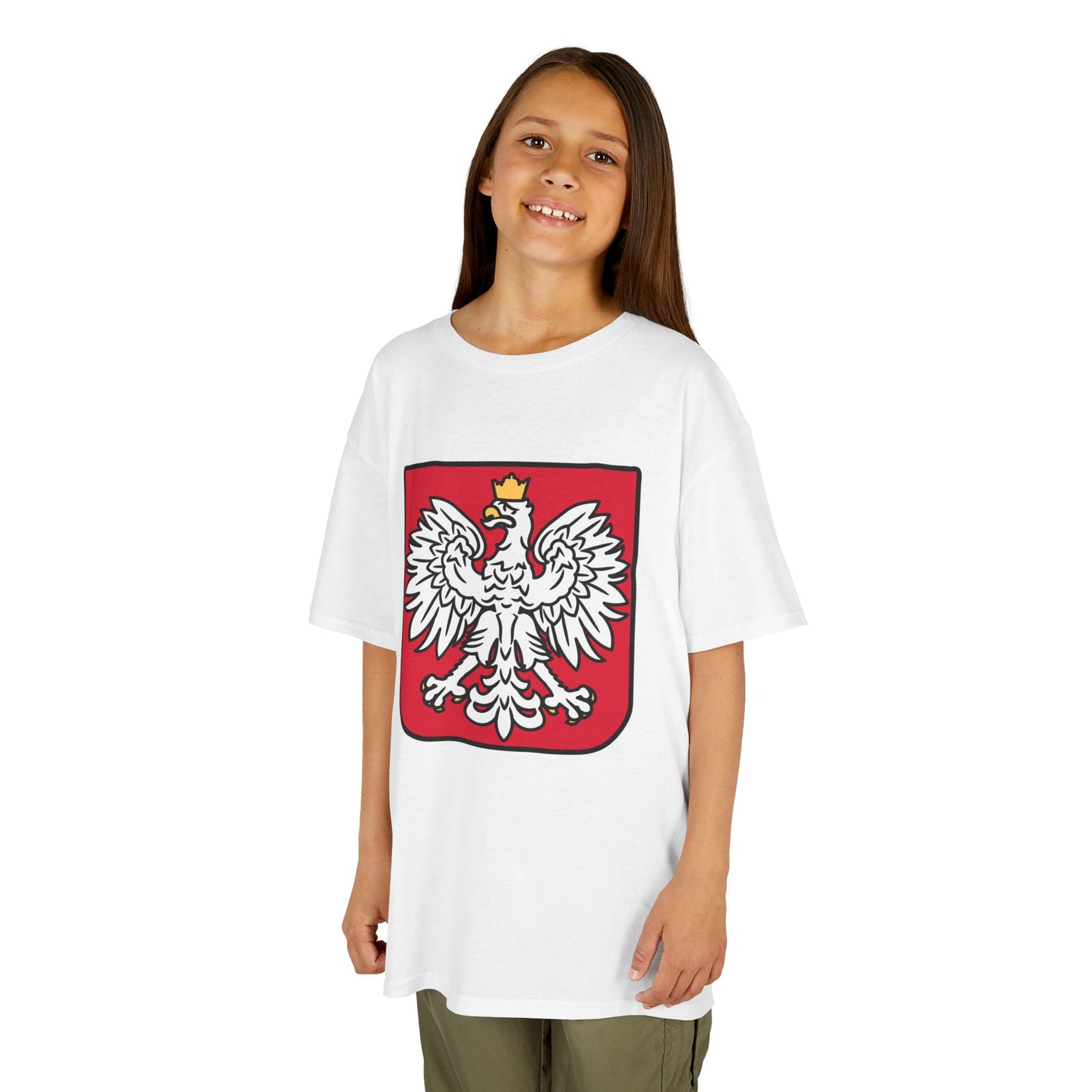 Kids Heavy Cotton™ Tee Polska Orzeł