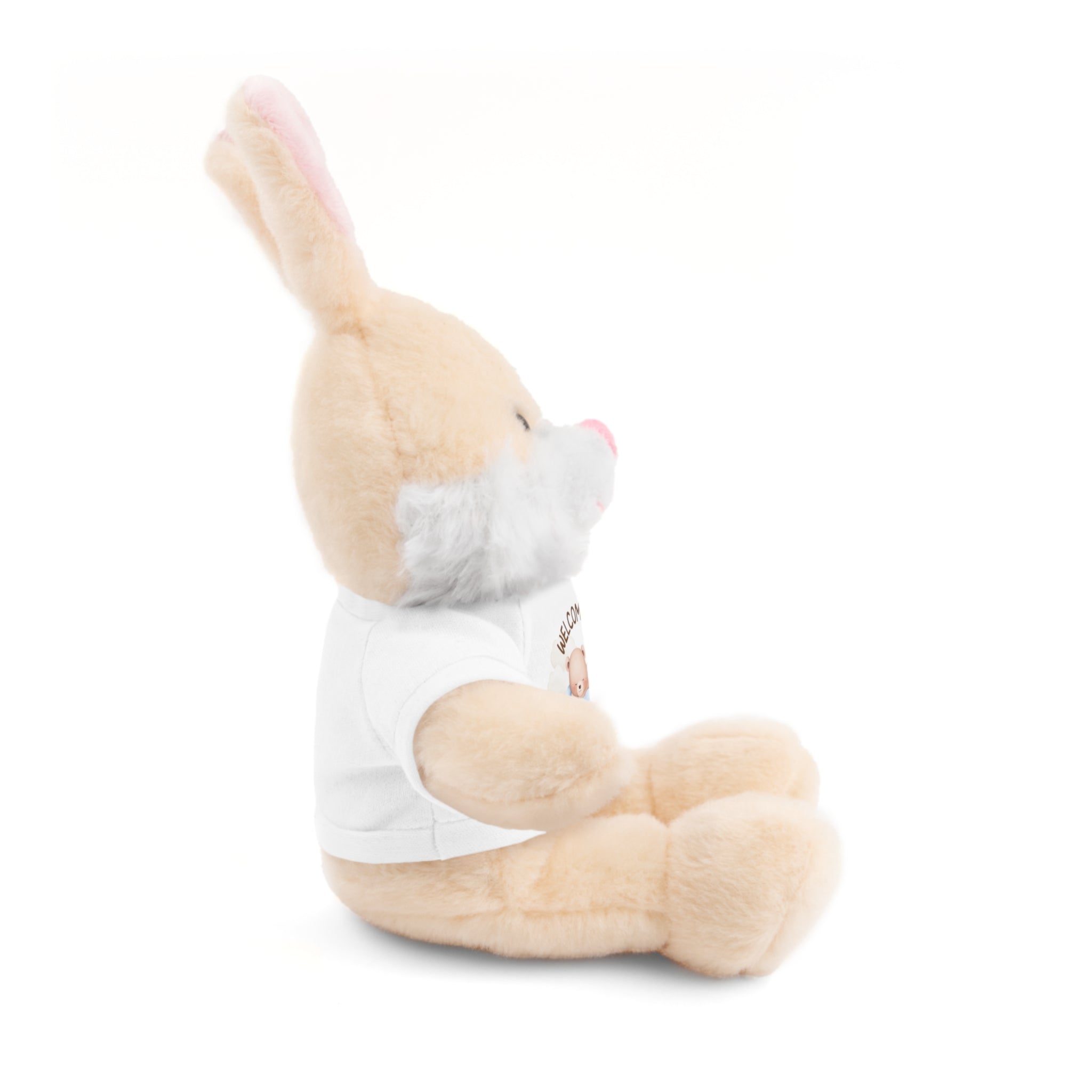 Personalized Stuffed Animals with Tee | different colors and animals available