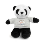 Personalized Stuffed Animals with Tee | different colors and animals available