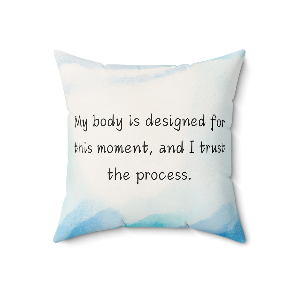 Birth Affirmation Pillow for Birthing Space