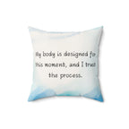 Birth Affirmation Pillow for Birthing Space