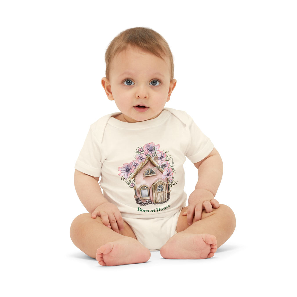 Born at Home Infant Jersey One Piece Bodysuit