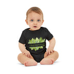 Infant Bodysuit - 'I Love My Mommy' with Lilies of the Valley