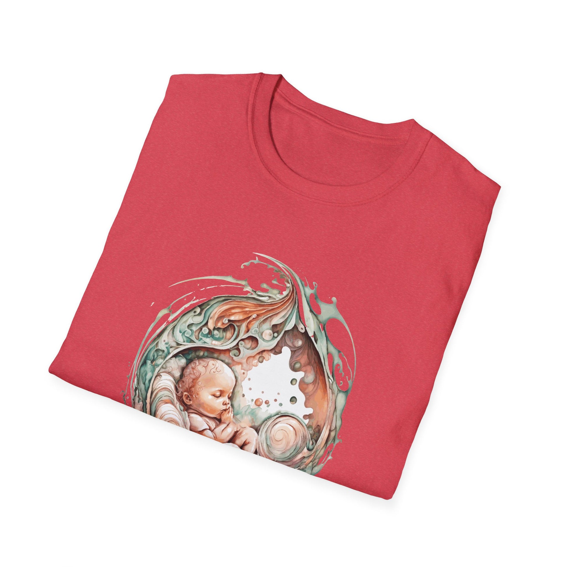 ¡La vida importa! Camiseta Softstyle Pro-vida disponible en varios colores. 
