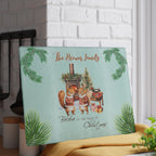 Personalized Glass Cutting Board for Christmas