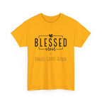 Camiseta de algodón grueso personalizada Blessed Mom en diferentes colores, ¡con los nombres de tus hijos! 