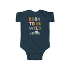 Born to be wild | Infant Fine Jersey Bodysuit