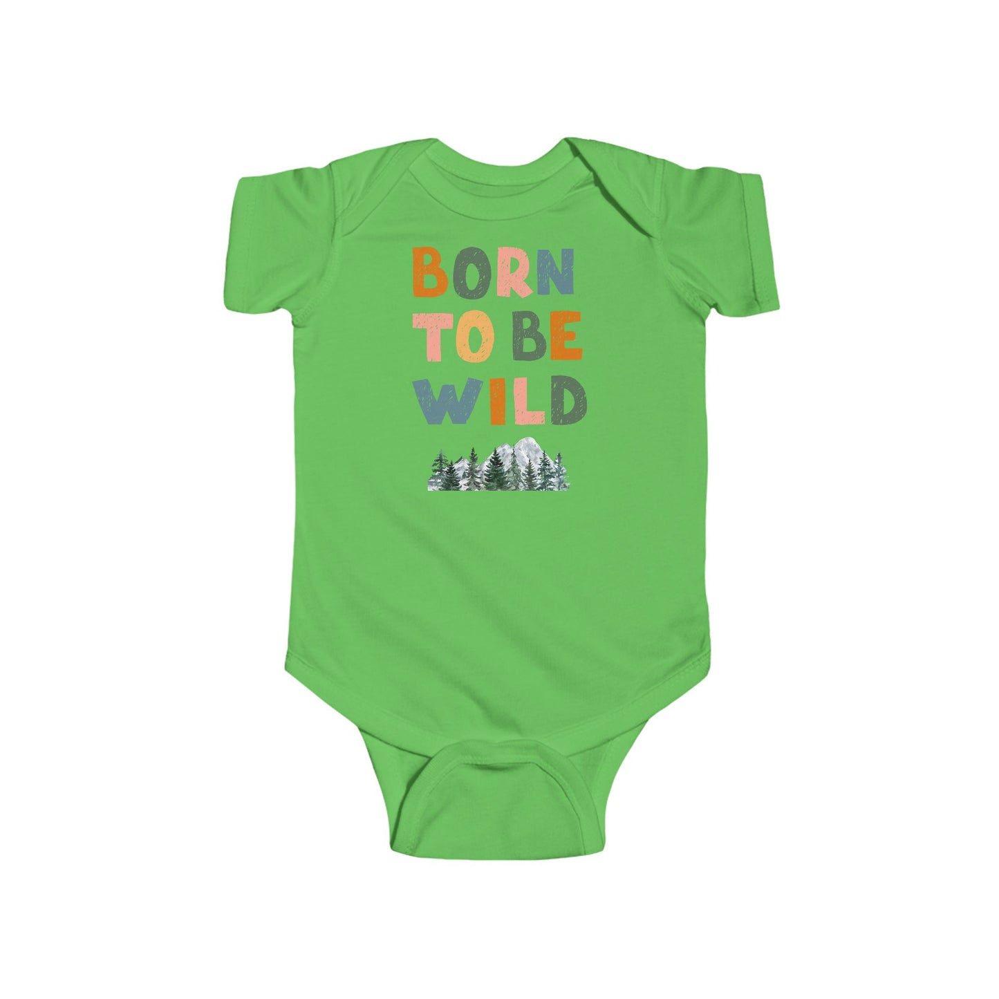 Born to be wild | Infant Fine Jersey Bodysuit