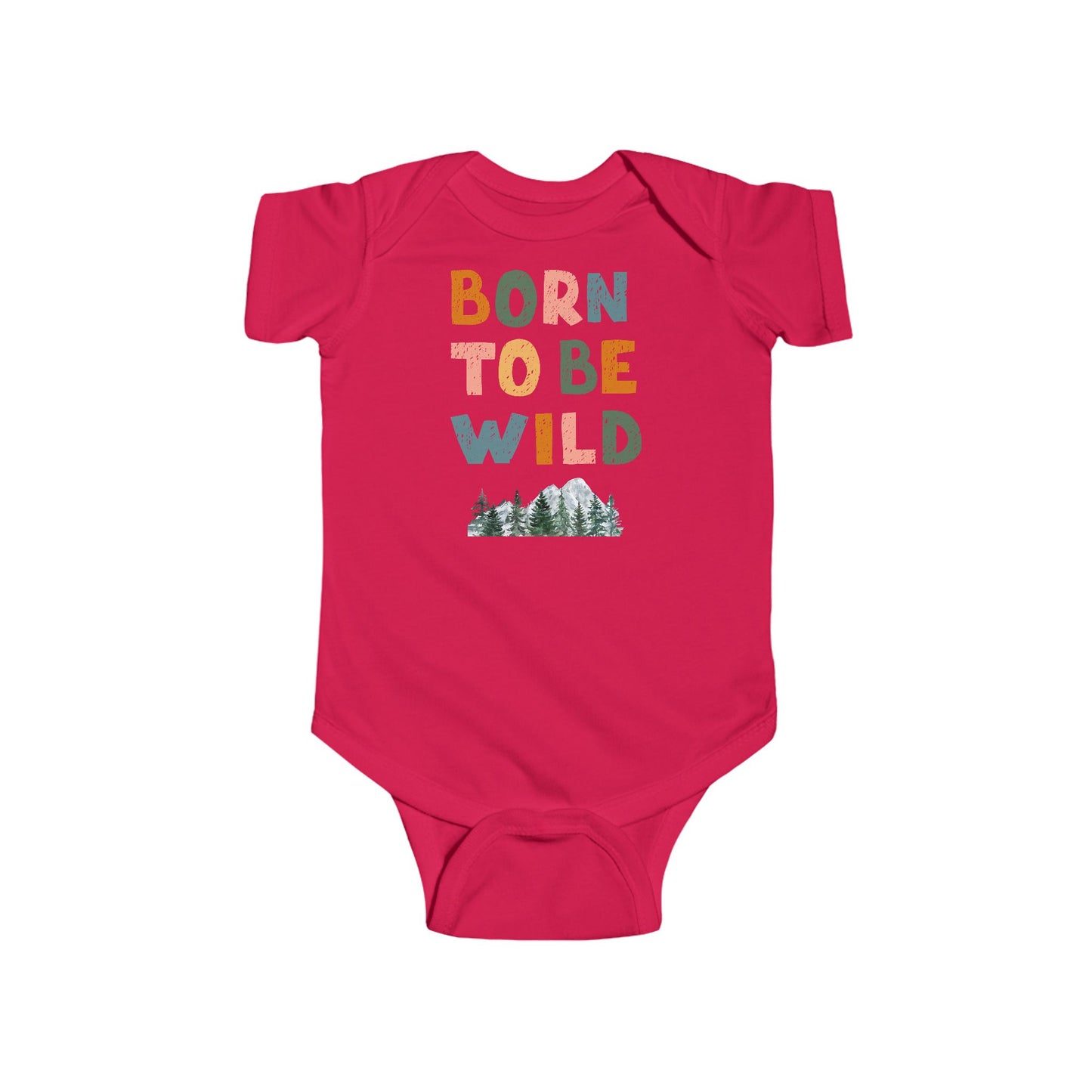 Born to be wild | Infant Fine Jersey Bodysuit