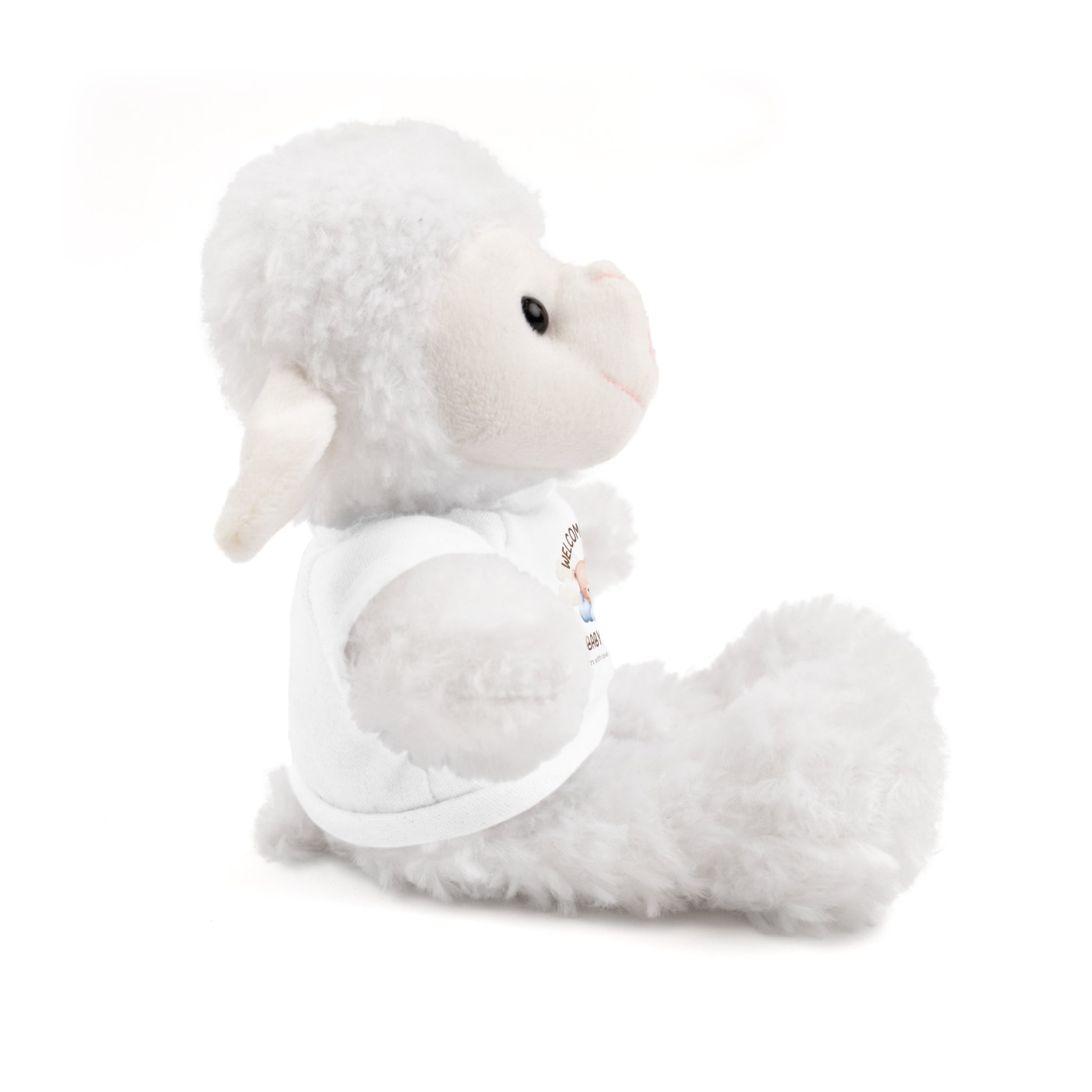 Personalized Stuffed Animals with Tee | different colors and animals available
