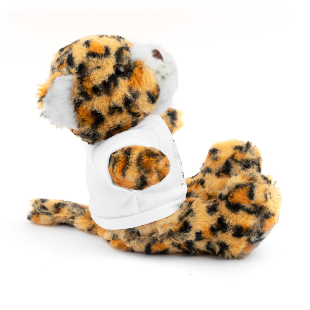 Personalized Stuffed Animals with Tee | different colors and animals available