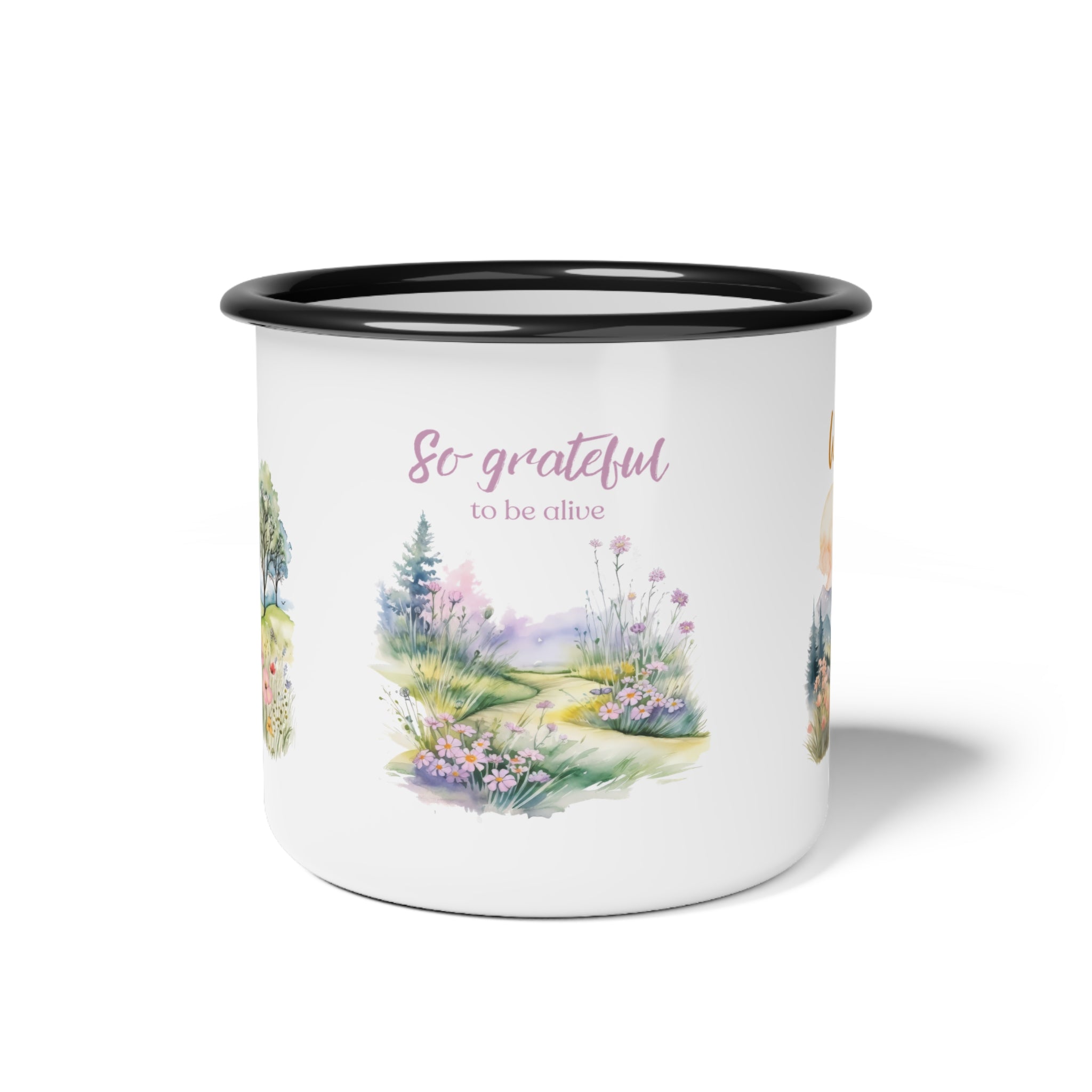 Enamel Cup - World is awesome