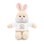 Personalized Stuffed Animals with Tee | different colors and animals available