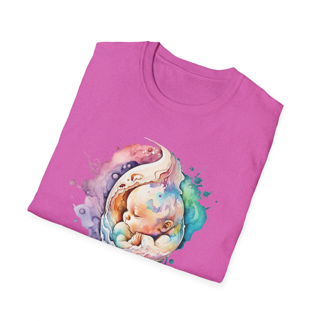 Życie ma znaczenie! Koszulka Softstyle Pro-life Baby w różnych kolorach 