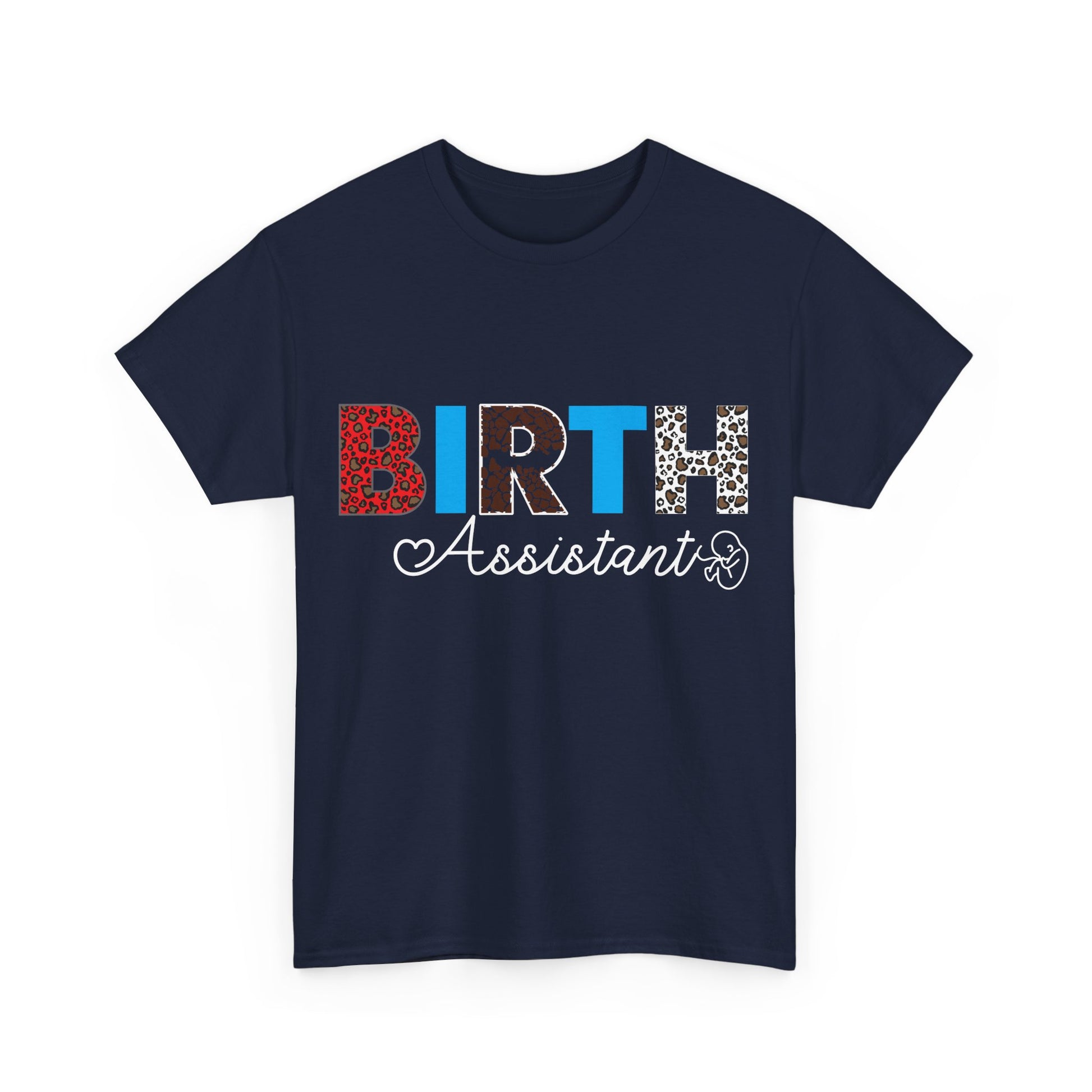 Camiseta de algodón grueso para asistente de parto