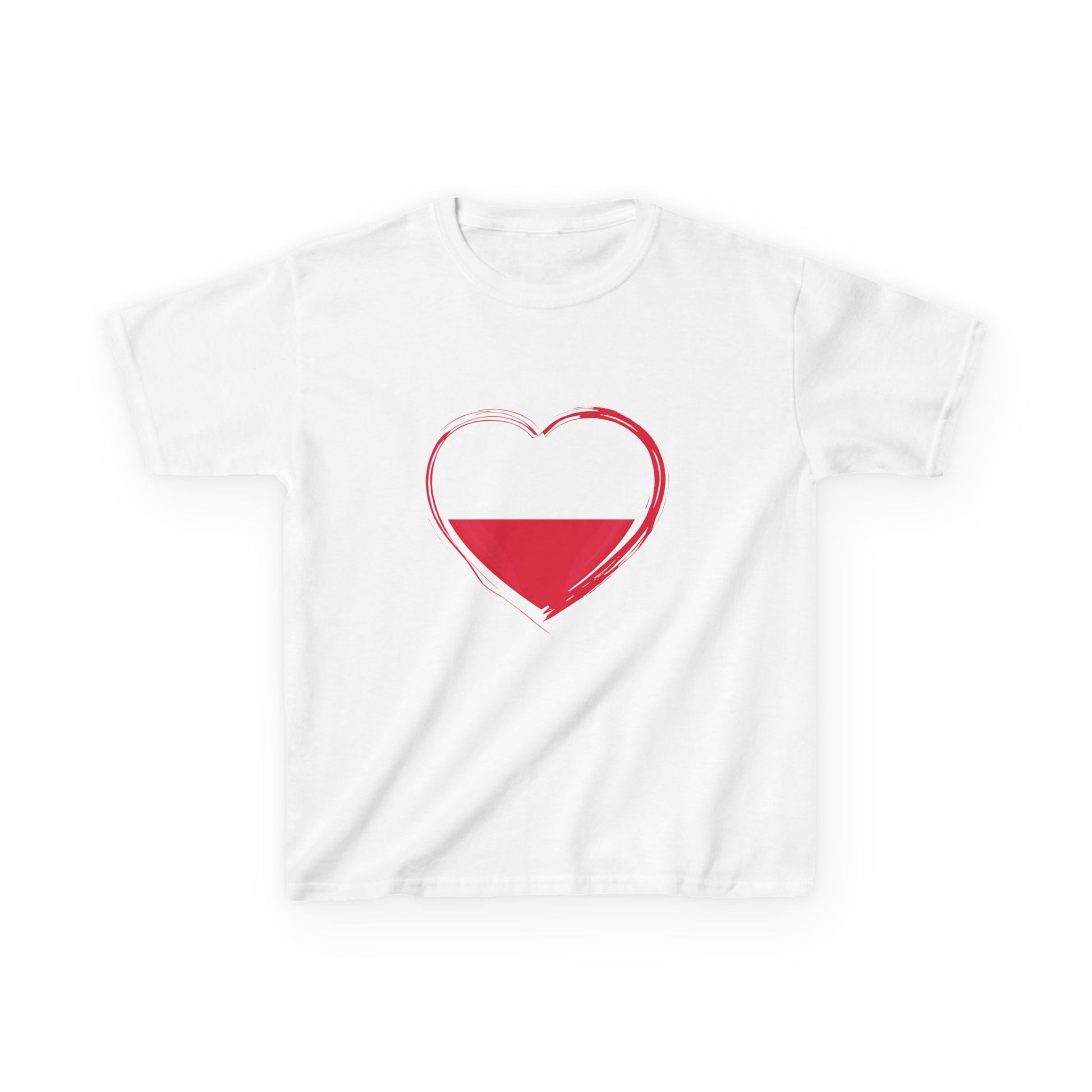 Kids Heavy Cotton™ Tee Polska Serce