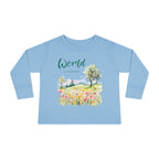 Fantastic World Toddler Long Sleeve Tee 2T-6T