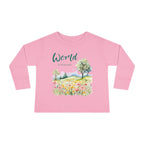 Fantastic World Toddler Long Sleeve Tee 2T-6T